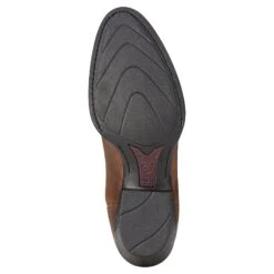 Ariat Men’s Heritage Western R Toe Distressed Brown Boots 10002204 -Hardy Footwear Sales Store 10002204 sole