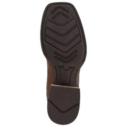 Ariat Men's Tycoon Bar Top Brown & Arizona Sky Square Toe Boots 10014053 -Hardy Footwear Sales Store 10014053 sole