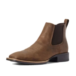 Ariat® Men's Booker Ultra Distressed Tan Square Toe Boots 10031452 12 Ariat® Men's Booker Ultra Distressed Tan Square Toe Boots 10031452 -Hardy Footwear Sales Store 10031452a