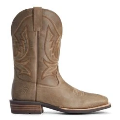 Ariat Men's Hardy Brown Bomber Western Boots 10033895 -Hardy Footwear Sales Store 10033895 side