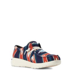 Ariat® Men's Hilo Flex Chimayo Cristo Navy Slip On Shoes 10042581