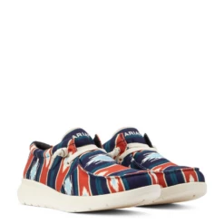 Ariat® Men's Hilo Flex Chimayo Cristo Navy Slip On Shoes 10042581 -Hardy Footwear Sales Store 10042581b