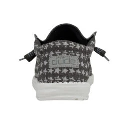 Hey Dude Men's Wally Patriotic Grey Shoes 110063196 -Hardy Footwear Sales Store 110063196 WALLY GREYED PATRIOTIC 05