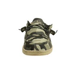 Hey Dude Men's Wally Canvas Camo Shoes 110067003 -Hardy Footwear Sales Store 110067003 WALLY CAMO 4