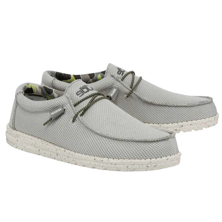 Hey Dude Men's Wally Sox Fog Shoes 110353080 3 Hey Dude Men's Wally Sox Fog Shoes 110353080