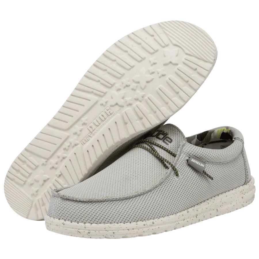 Hey Dude Men's Wally Sox Fog Shoes 110353080 5 Hey Dude Men's Wally Sox Fog Shoes 110353080 - Image 3