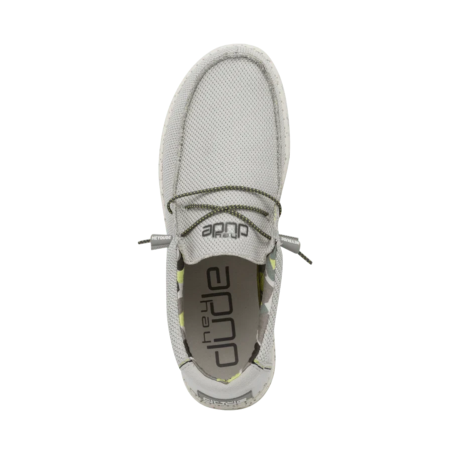 Hey Dude Men's Wally Sox Fog Shoes 110353080 4 Hey Dude Men's Wally Sox Fog Shoes 110353080 - Image 2