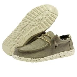Hey Dude Men's Wally Stretch Beige Shoes 110380500 -Hardy Footwear Sales Store 110380500 WALLY STRETCH BEIGE 3 da7d2775 0836 427c a50b 2eb765e4c158