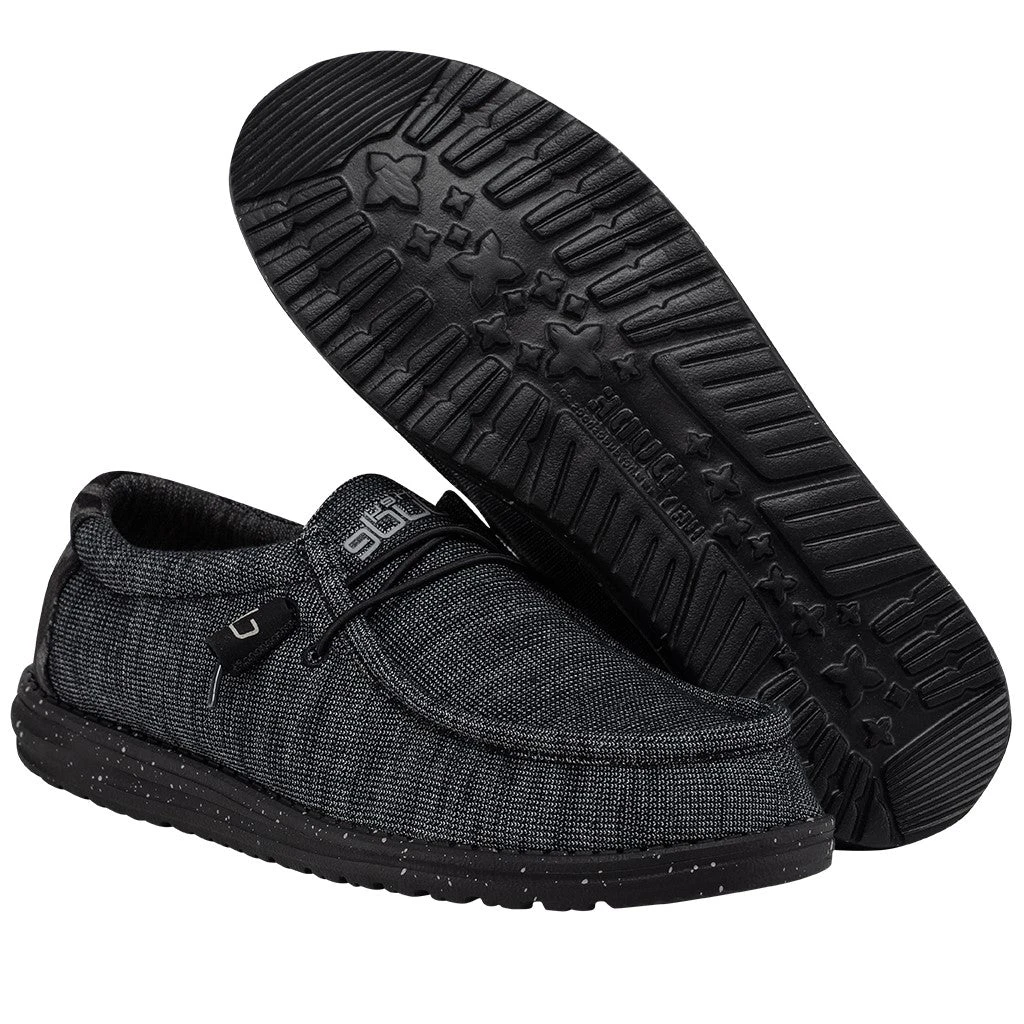 Hey Dude Men's Wally Stretch Midnight Bunker Shoes 110384770 5 Hey Dude Men's Wally Stretch Midnight Bunker Shoes 110384770 - Image 3