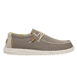 Hey Dude Men's Wally Eco Sox Desert Brown Slip On Shoes 112471581 10 Hey Dude Men's Wally Eco Sox Desert Brown Slip On Shoes 112471581 -Hardy Footwear Sales Store 112471581 WALLY ECO SOX DESERT BROWN LEFT 11