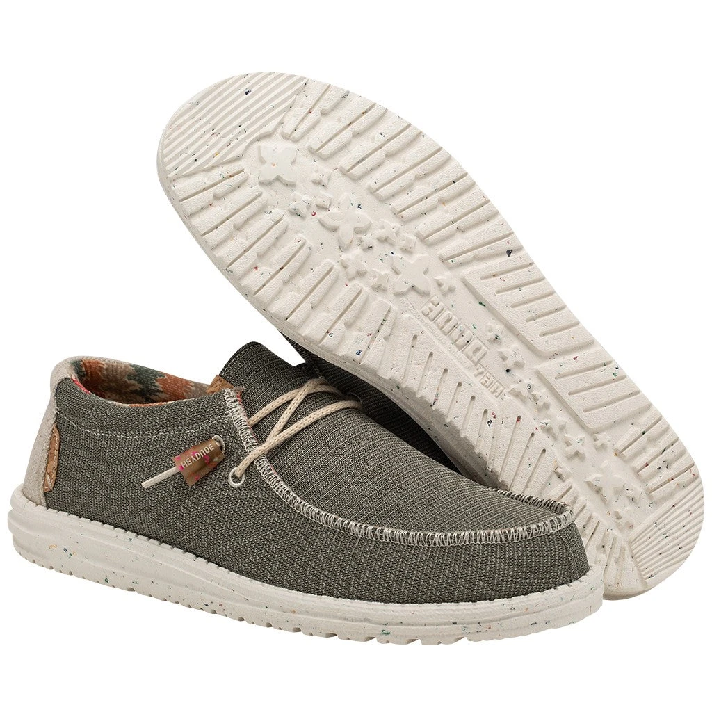 Hey Dude Men's Wally Eco Sox Algae Slip On Shoes 112478354 5 Hey Dude Men's Wally Eco Sox Algae Slip On Shoes 112478354 - Image 3