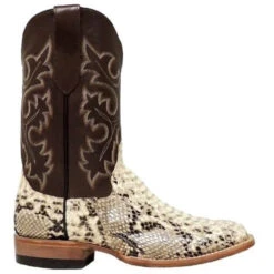 Cowtown Men’s Square Toe Python Boot Q818 -Hardy Footwear Sales Store 12 16812c84 c18d 42aa bbee 2ea3e0ab319b