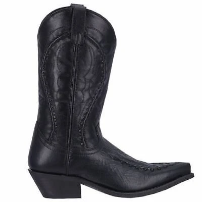 Laredo Men's Laramie Black Goat Bucklace Western Boots 68430 6 Laredo Men's Laramie Black Goat Bucklace Western Boots 68430 - Image 4