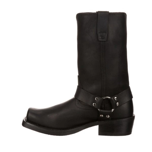 Durango Men's Harness Motorcycle Leather Black Pull On Boots DB510 7 Durango Men's Harness Motorcycle Leather Black Pull On Boots DB510 - Image 5