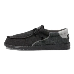 Hey Dude® Men's Wally Stitch Harlequin Grey Slip On Shoes 40021-0XC 13 Hey Dude® Men's Wally Stitch Harlequin Grey Slip On Shoes 40021-0XC -Hardy Footwear Sales Store 40021 0XC 3