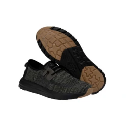 Hey Dude® Men's Sirocco Black Night Slip On Sneakerss 40140-0WM 9 Hey Dude® Men's Sirocco Black Night Slip On Sneakerss 40140-0WM -Hardy Footwear Sales Store 40140 0WM