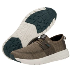 Hey Dude® Men's Sirocco Beige Bark Casual Shoes 40140-2CA -Hardy Footwear Sales Store 40140 2CAc