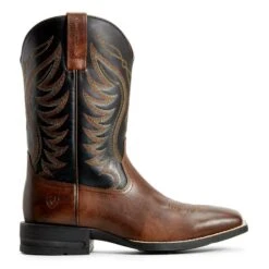 Ariat Men's Red Brown & Black AMOS Hand Stand Boot 10029689 -Hardy Footwear Sales Store 57 3ab6f6d8 a310 4fd9 a637 256dedbdaf04