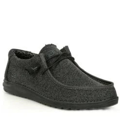 Hey Dude Men's Wally Sox Micro Total Black Shoes 150204942 -Hardy Footwear Sales Store 57 3efc4006 faa7 4ebe a890 fba9872c425f