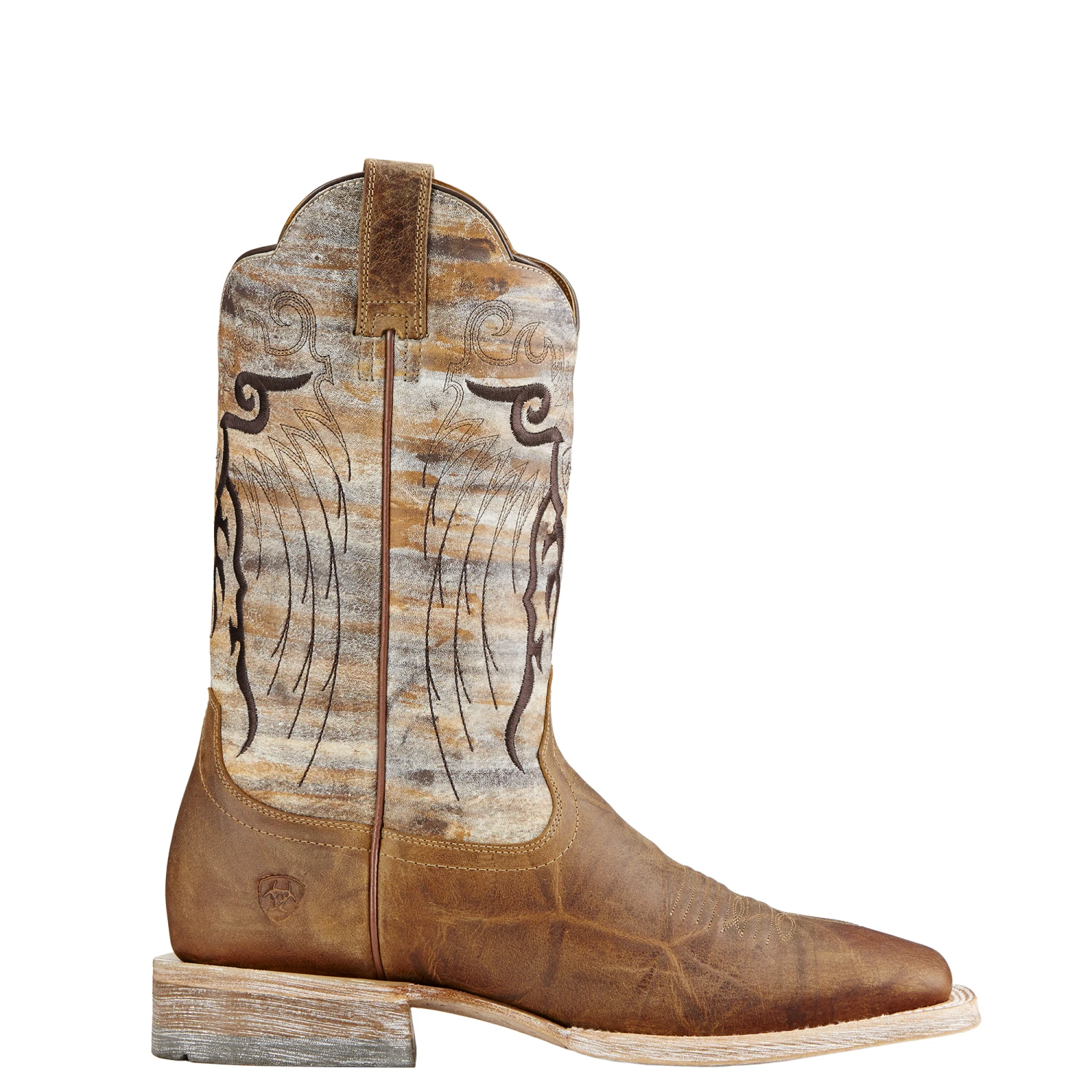 Ariat Men's Mesteno Tan And Marble Western Boots 10018306 6 Ariat Men's Mesteno Tan And Marble Western Boots 10018306 - Image 4