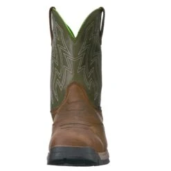 Ariat® Men's Rebar Flex Western H2O Rye Brown & Green Boots 10021485 -Hardy Footwear Sales Store Ariat 10021485 2