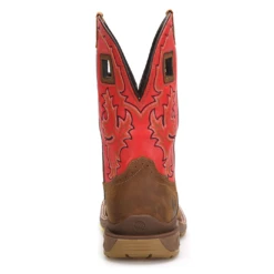 Double H Men's Henly Red Composite Square Toe Work Boots DH5358 -Hardy Footwear Sales Store DH5358 500xauto Heel