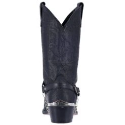 Dan Post Dingo Men's Suiter Black Leather Harness Boots DI02175 -Hardy Footwear Sales Store DI02175 4
