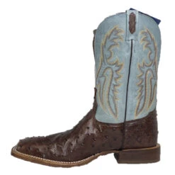 Tony Lama® Men's Jacinto Sky Blue &Square Toe Boots EP6093 10 Tony Lama® Men's Jacinto Sky Blue &Square Toe Boots EP6093 -Hardy Footwear Sales Store EP6093 5