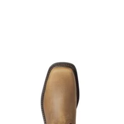 Ariat Men's Rambler Work Edge Earth Brown Square Steel Toe Boots 10035882 -Hardy Footwear Sales Store F21 MNS WORK 10035882 toe
