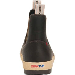 XTRATUF Men's Legacy Leather Chelsea Brown Waterproof Boots LCM-900 -Hardy Footwear Sales Store LCM900 4 EXTRALARGE