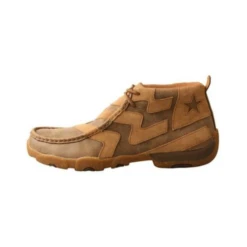 Twisted X® Men's Bomber Brown Lace Up Chukka Driving Moc MDM0089 -Hardy Footwear Sales Store MDM0089 3