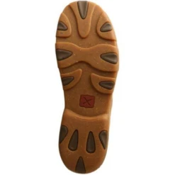 Twisted X® Men's Bomber Brown Lace Up Chukka Driving Moc MDM0089 -Hardy Footwear Sales Store MDM0089 6