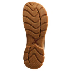 Twisted X Men's Chukka Oblique Toe Oiled Saddle Leather Shoes MFS0003 -Hardy Footwear Sales Store MFS0003 3