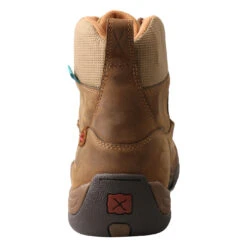 Twisted X Men's Distressed Saddle Brown Driving Moc Boots MHKW005 -Hardy Footwear Sales Store MHKW005 6