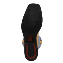 Twisted X® Men's Hooey Peanut And Teal Square Toe Boots MHY0034 -Hardy Footwear Sales Store MHY0034 4