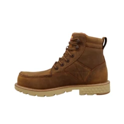 Twisted X® Men's 6 Inch Light Brown Lace Up Boots MXCNW08 -Hardy Footwear Sales Store MXCNW08E