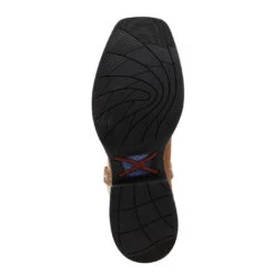 Twisted X Men's Tech X Pecan With Red, White, And Blue Square ToeBoots MXWW002 -Hardy Footwear Sales Store MXWW002 03