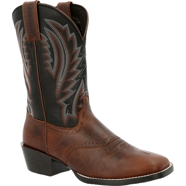 Durango Men's Westward Dark Chestnut An Black Western Boot DDB0351 3 Durango Men's Westward Dark Chestnut An Black Western Boot DDB0351