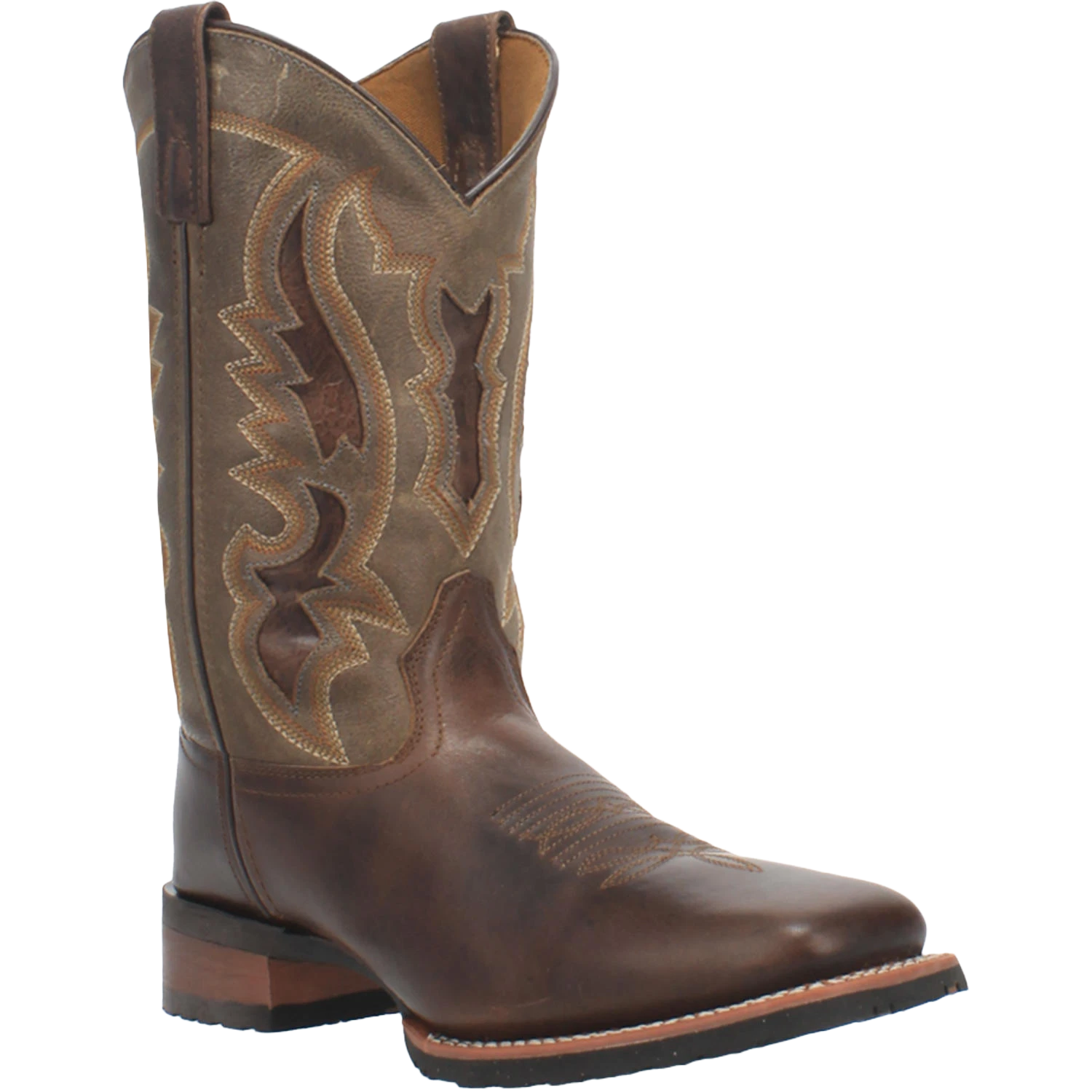 Laredo Men's Martin Chocolate Brown Western Boots 7928 3 Laredo Men's Martin Chocolate Brown Western Boots 7928