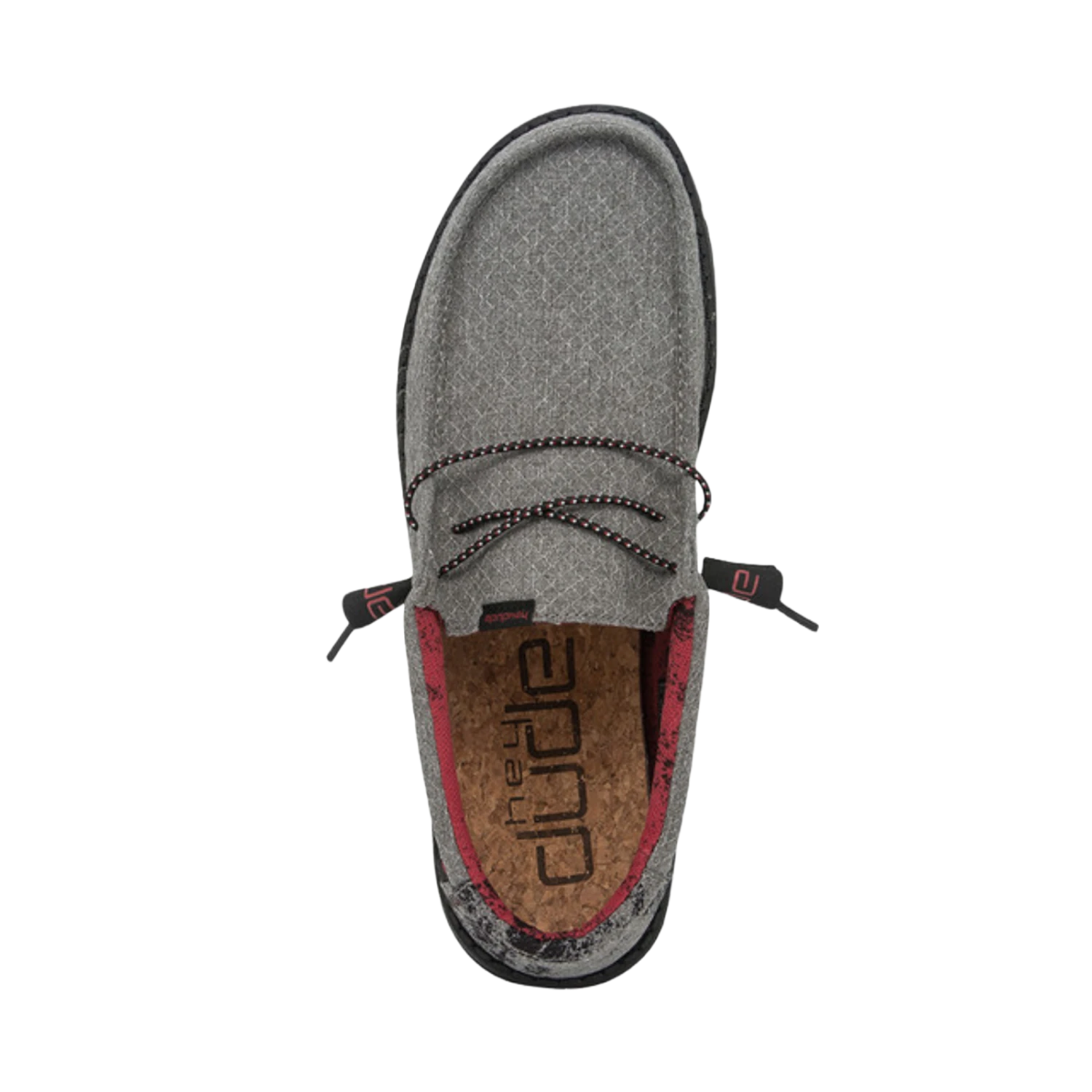 Hey Dude® Men's Wally Eco Ascend Ripstop Grey Shoes 112623335 4 Hey Dude® Men's Wally Eco Ascend Ripstop Grey Shoes 112623335 - Image 2