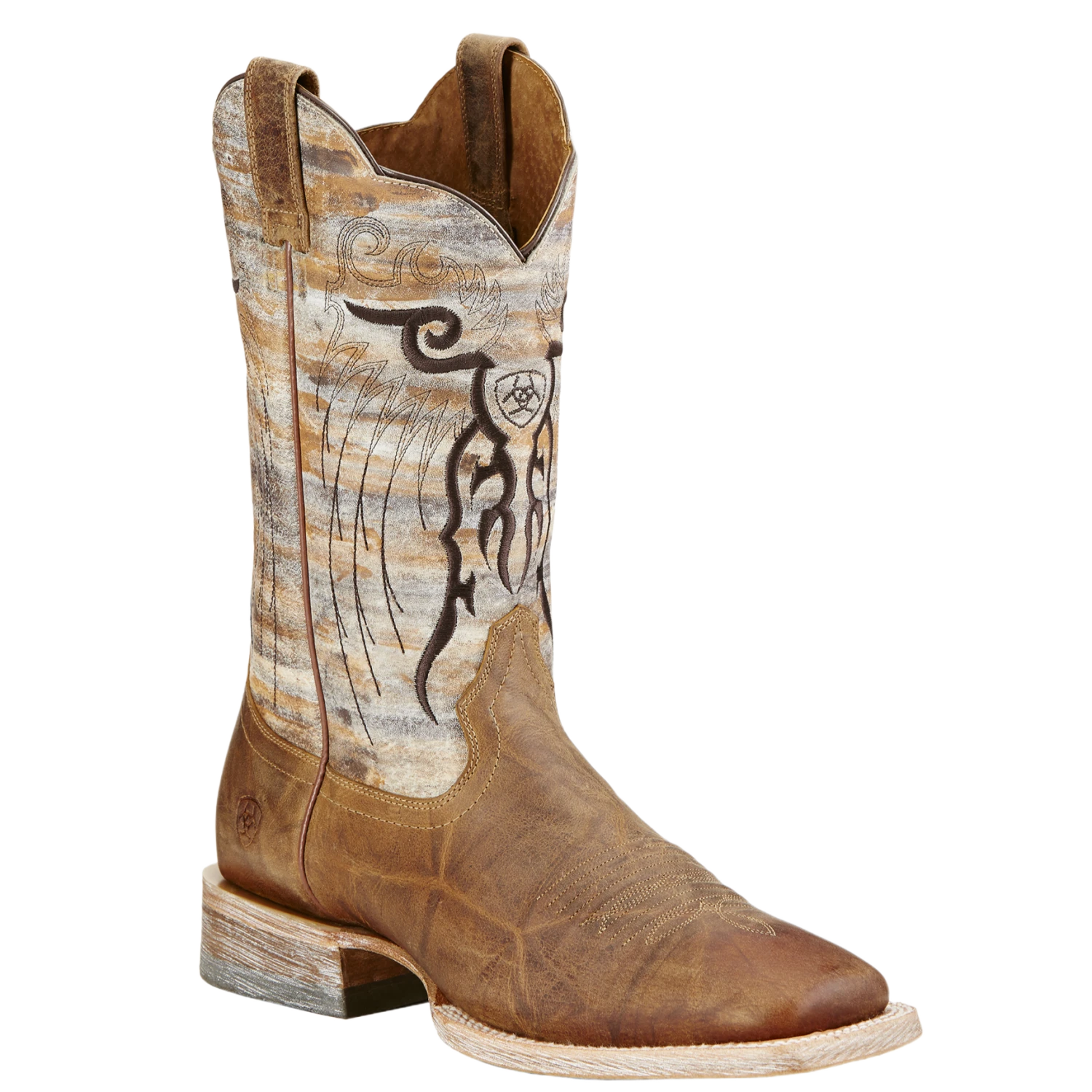 Ariat Men's Mesteno Tan And Marble Western Boots 10018306 3 Ariat Men's Mesteno Tan And Marble Western Boots 10018306