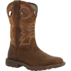 Rocky Men's Legacy 32 Waterproof Toe Brown Western Boots RKW0355