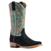 Ariat® Men's Futurity Showman Black Roughout & Roaring Turquoise Western Boots 10044498 -Hardy Footwear Sales Store Myproject 2023 04 13T131627.559
