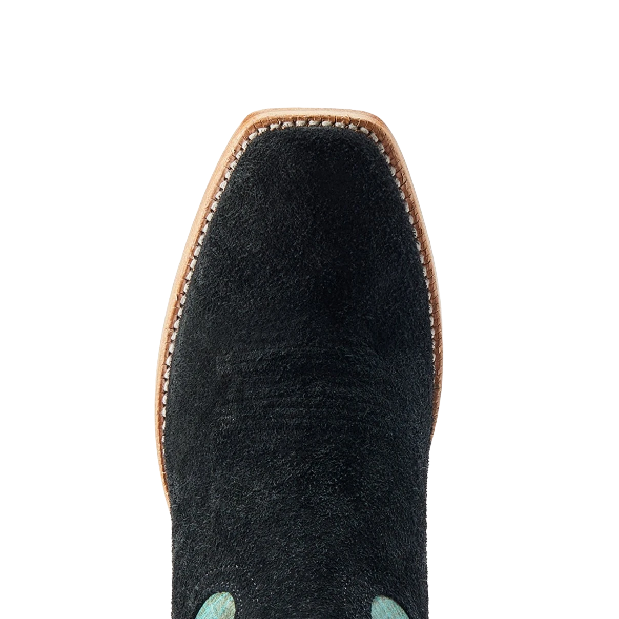 Ariat® Men's Futurity Showman Black Roughout & Roaring Turquoise Western Boots 10044498 4 Ariat® Men's Futurity Showman Black Roughout & Roaring Turquoise Western Boots 10044498 - Image 2