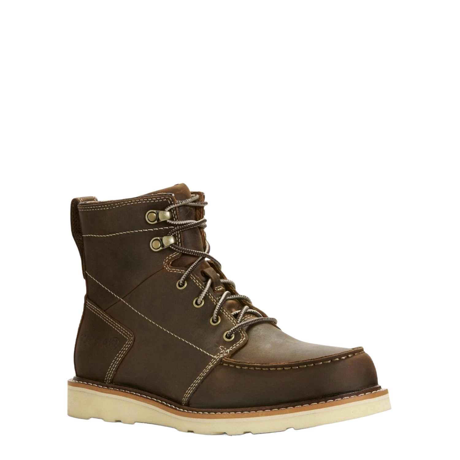 Ariat® Men's Recon 6 Inch Brown Lace-up Wedge Sole Boots 10027397 3 Ariat® Men's Recon 6 Inch Brown Lace-up Wedge Sole Boots 10027397