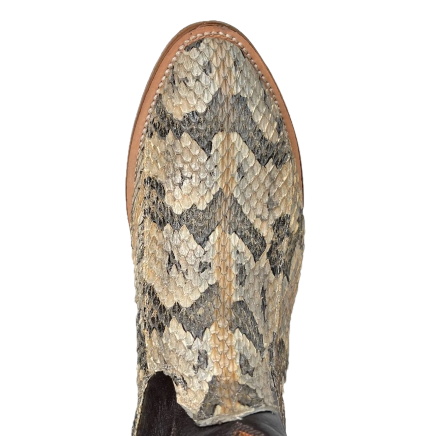 Cowtown Men's Rattlesnake Round Toe Western Boots W815 4 Cowtown Men's Rattlesnake Round Toe Western Boots W815 - Image 2