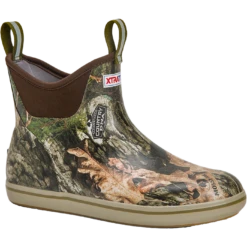 XTRATUF Men's Ankle Deck Mossy Oak Country DNA Boots XMAB-MDNA