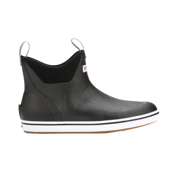 XTRATUF Men's Waterproof 6" Ankle Black Deck Boots 22736 4 XTRATUF Men's Waterproof 6" Ankle Black Deck Boots 22736 - Image 2