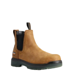 Ariat® Men's Aged Bark Turbo Chelsea Waterproof Work Boots 10029137