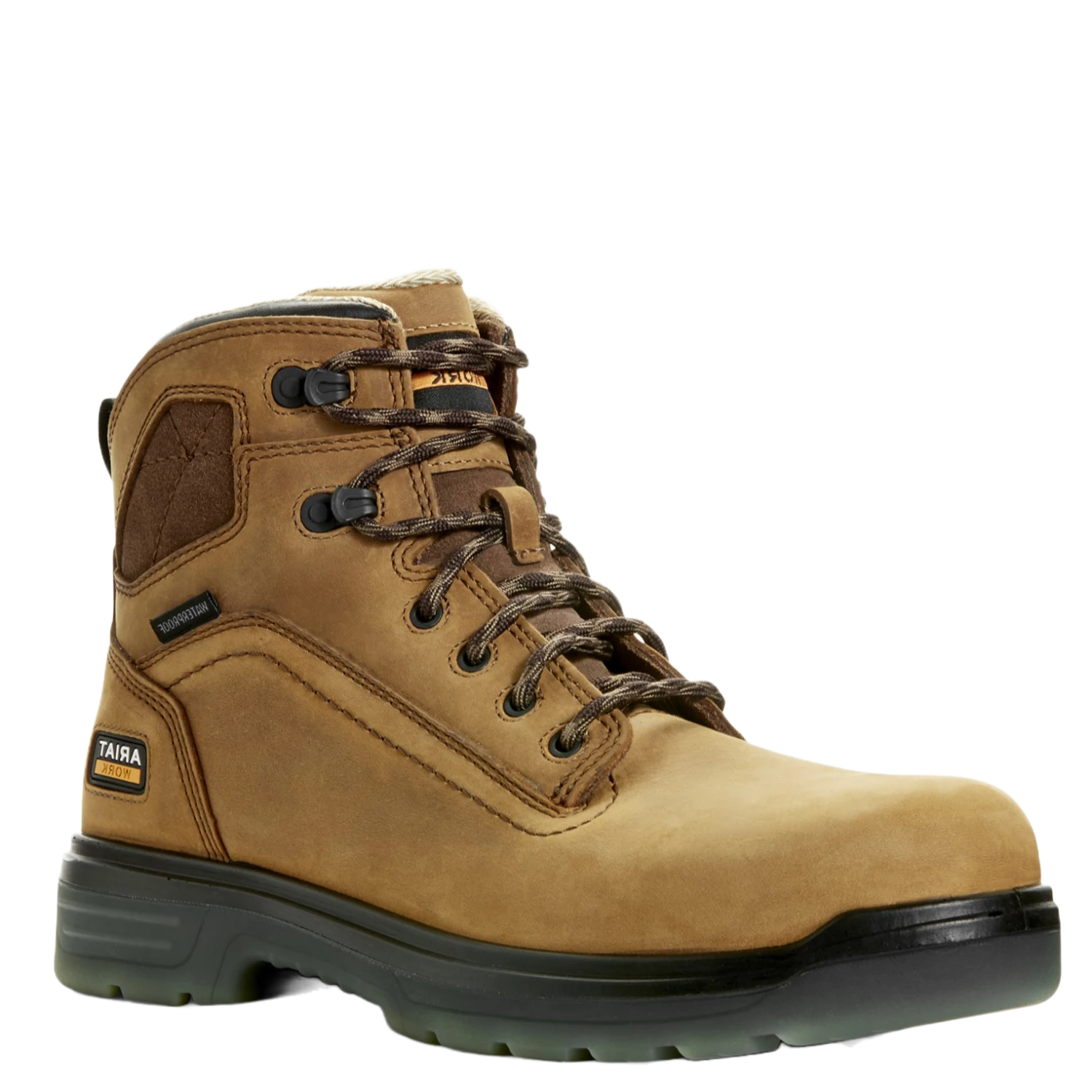 Ariat Men's Turbo 6 Inch Aged Bark Waterproof Round Toe Boots 10032608 3 Ariat Men's Turbo 6 Inch Aged Bark Waterproof Round Toe Boots 10032608